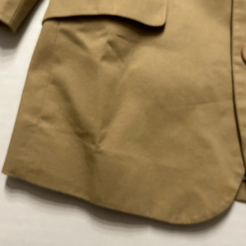 Appaman Boys Khaki Tan Lined Blazer Jacket Size 5